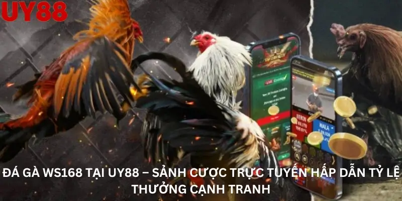 Đá gà Ws168 tại Uy88 – Sảnh cược trực tuyến hấp dẫn tỷ lệ thưởng cạnh tranh